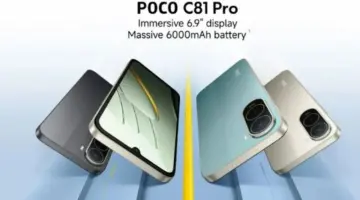 بشاشة ضخمة وتصميم اقتصادي.. إليك أهم مواصفات هاتف Poco C81 pro
